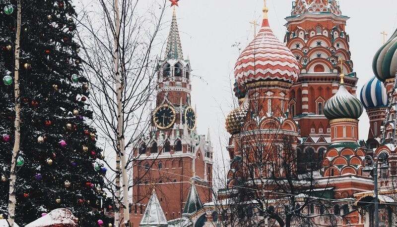 Лучшие открытые локации, чтобы отметить Новый год в Москве